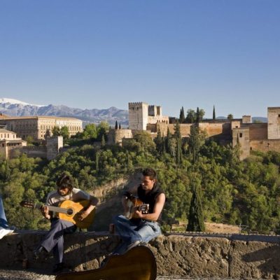 Mirador de San Nicolás, en el barrio del Albaicín
